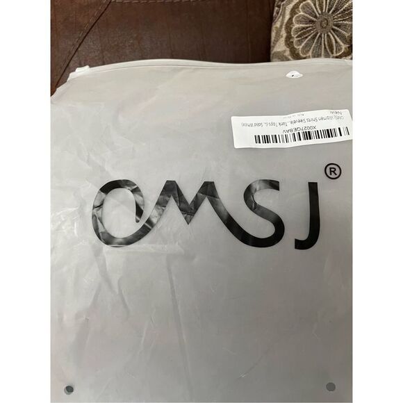 NWT OMSJ White Sleeveless Tank Top Size Large - Picture 6 of 7